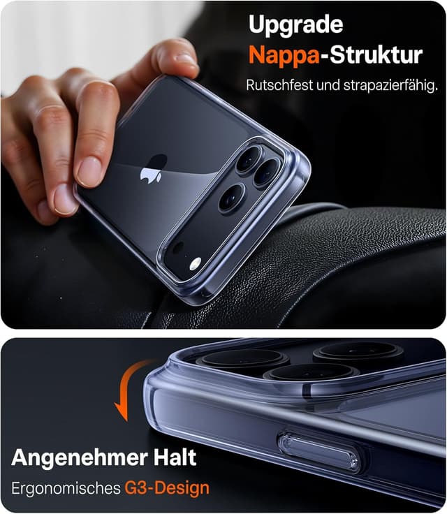 Thumbnail 5 de TORRAS Diamond iPhone 17 Pro Max Hülle, transparent