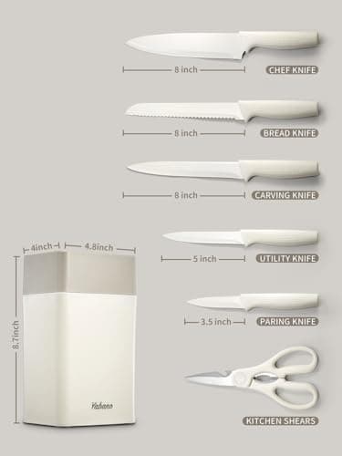 Thumbnail 1 de Yabano Juego de cuchillos 7 piezas con bloque 🔪