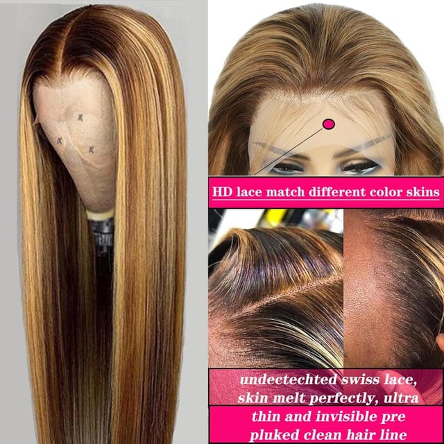 Thumbnail 3 de Cypha Ombre Lace Front Wig 28in