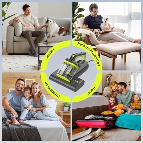 Thumbnail 8 de HYCHIKA Aspiradora Antiácaros 16 kPa para colchones