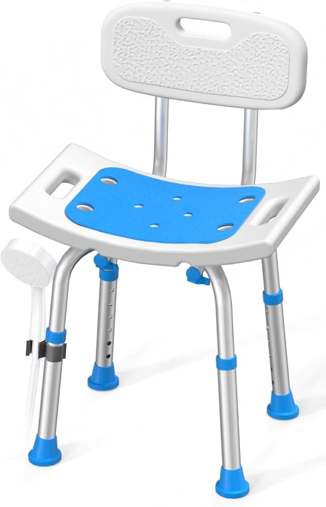 Detalle de HOMLAND shower chair 181KG heavy duty