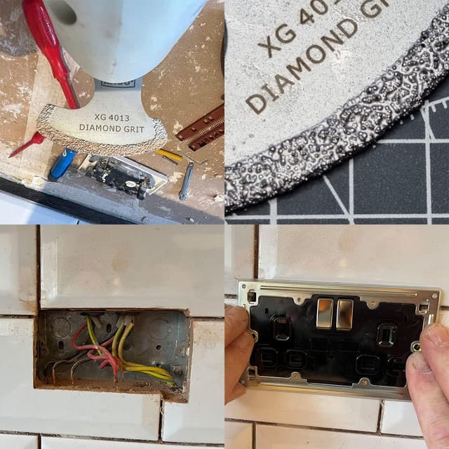 Thumbnail 4 de XXGO XG3001SU 3-piece grout removal blades for multitool ðŸ›