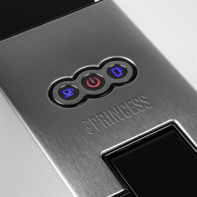 Detalle de Princess 249451 Cafetera de cápsulas 19 bar Plata