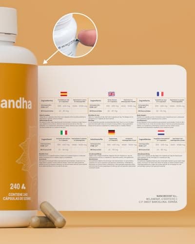 Thumbnail 7 de NUTRIBRAIN Ashwagandha KSM-66 240 cápsulas