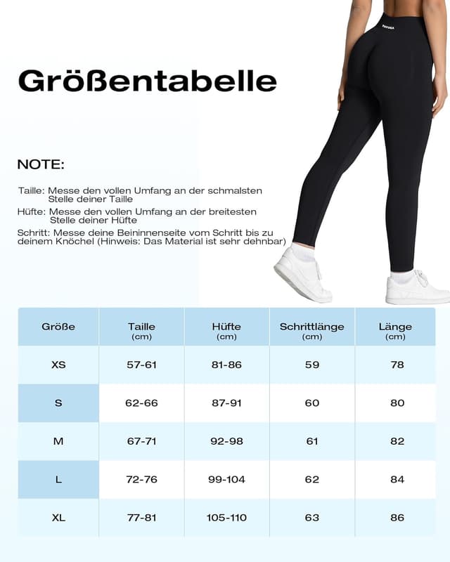 Thumbnail 5 de TAYOEA Sport Leggings Damen Scrunch Butt