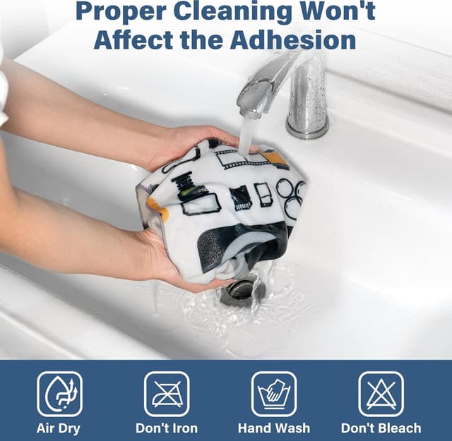 Detalle 2 de Walking Way Magic Protective Wrap 45 cm Selbstklebe-Etui-Set – kratzfest, staubdicht und waschbar für Kamera & Zubehör