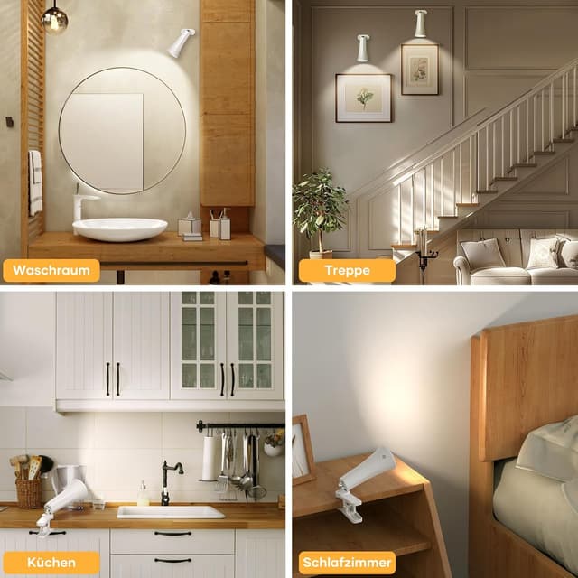 Thumbnail 6 de Suright Luz de Pared 2000 mAh recargable