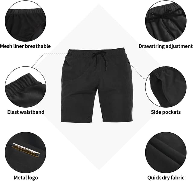 Thumbnail 5 de RELLECIGA Men's Swim Trunks