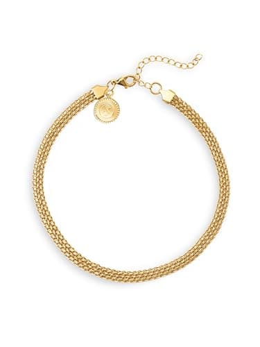 Detalle de SINGULARU Collar Choker Tape 8 mm, 33+5 cm 💍