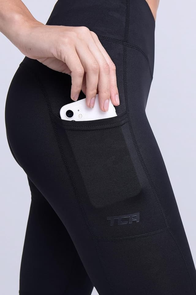 Detalle 2 de TCA Collant de compression thermique à manches longues pour homme (SuperThermal, anti-drop, TCA D.R.Y.)