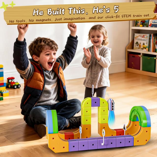 Detalle 2 de Track Fusion Train Set 48-piece track