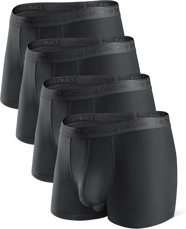 Imagen de DAVID ARCHY Ultra Soft Modal Trunks 3-Pack 🩲 en OfertitasTOP
