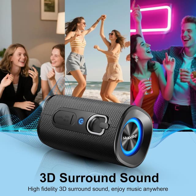 Thumbnail 1 de Bluetooth 5.4 Portable Speaker 15H playtime