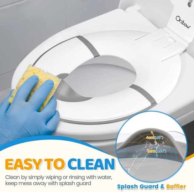 Detalle 2 de Orzbow Pieghevole Riduttore WC Bambini 40–44 cm 🚽