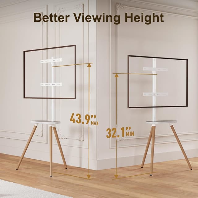 Thumbnail 2 de ECOTINY Tripod Easel TV Stand 43–65"