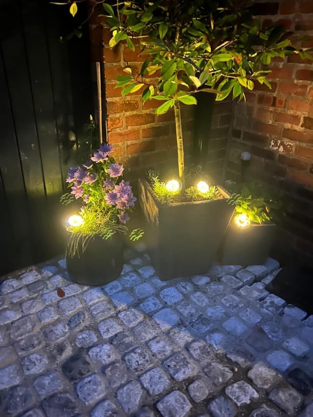 Thumbnail 6 de Solar ground lights 8 pack for gardens