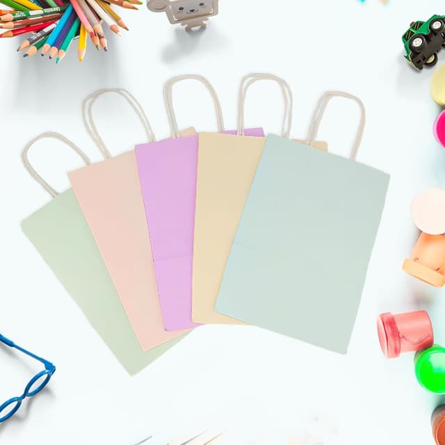 Thumbnail 5 de Geschenktüten Hiziwimi 12 Stück Kraftpapier