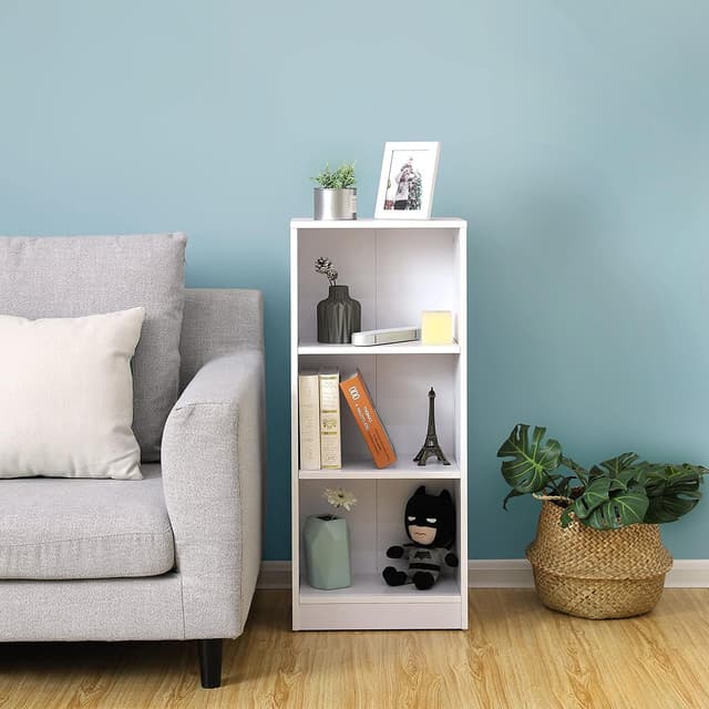 Detalle 2 de VASAGLE LBC103W libreria 40 x 24 x 93 cm