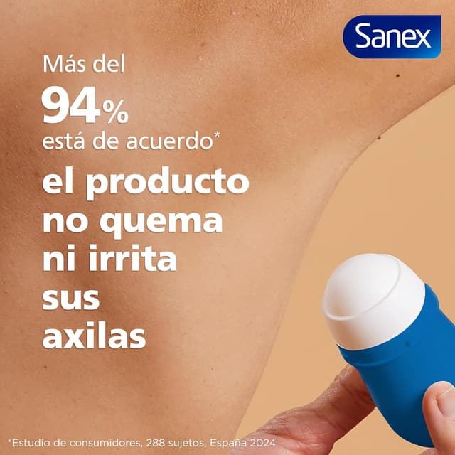 Detalle 1 de Sanex Dermo+ Extra Control Roll‑On 6×50 ml