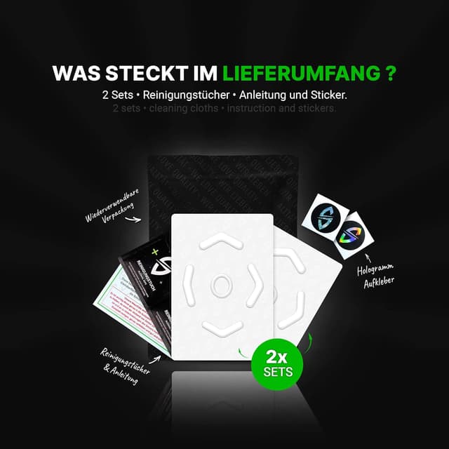 Thumbnail 4 de SensoryBoost DPS Glides 0,8 mm für Logitech G604