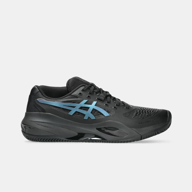 Detalle de ASICS GEL-RESOLUTION X CLAY Night Energy: zapatilla de tenis para hombre enfocada en controlar el juego