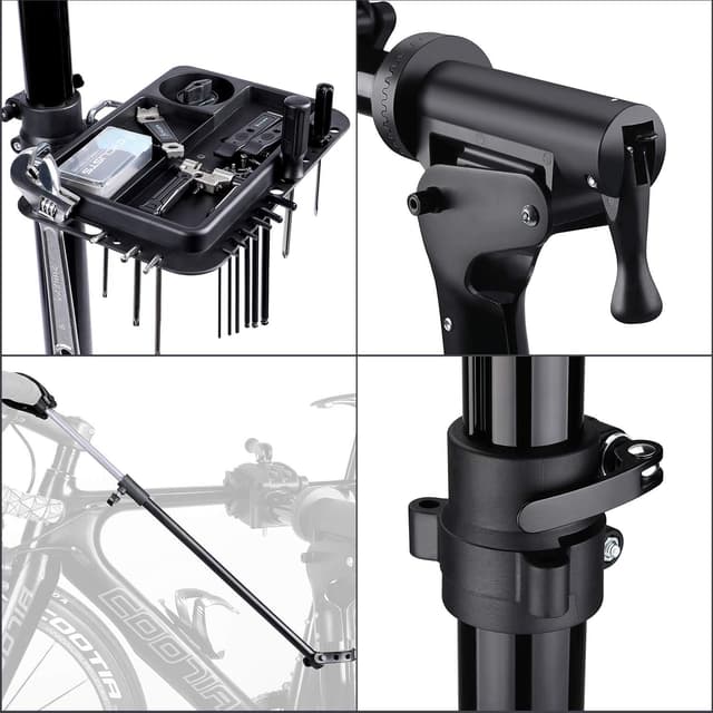 Detalle de CXWXC Cavalletto per riparazione bici, 27 kg