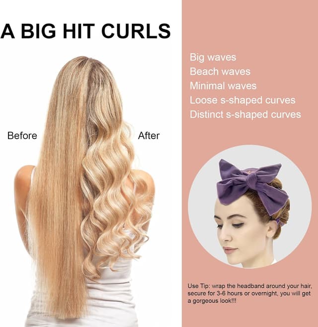 Detalle 2 de Anei Boucle Sans Chaleur, bigoudis violet