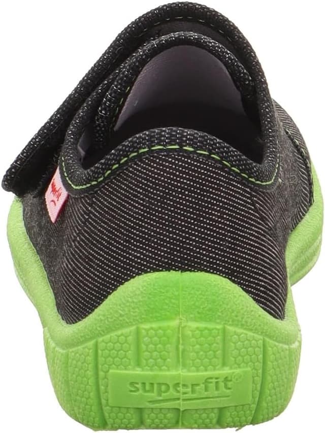Detalle de Superfit Jungen Bill Hausschuhe 1-800278 – bequeme Klett-Hausschuhe mit Baumwollfutter