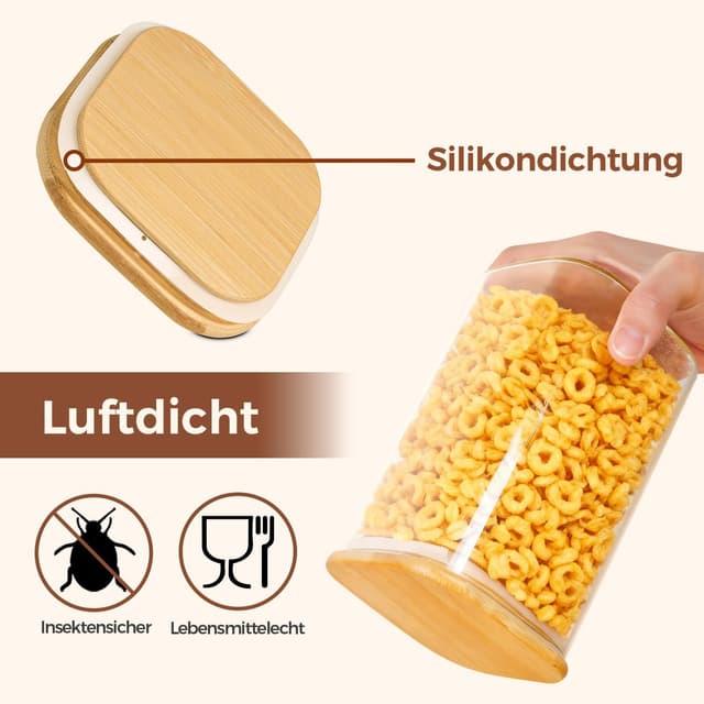 Thumbnail 6 de ComSaf Vorratsgläser 2,1L Set