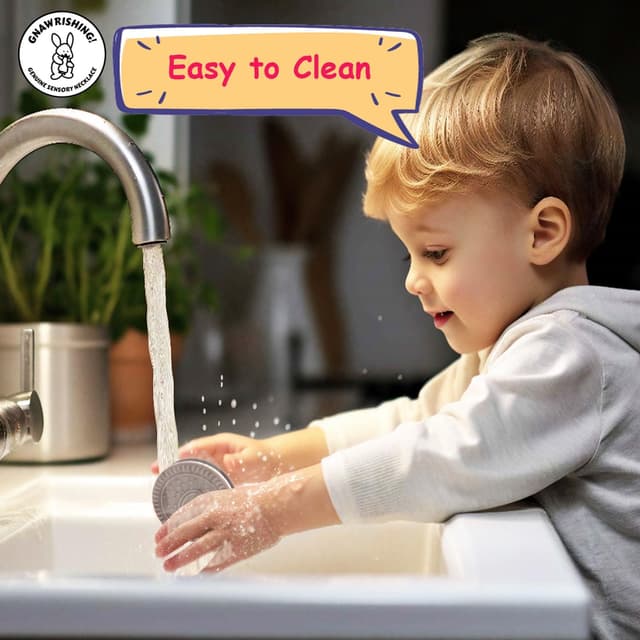 Thumbnail 5 de GNAWRISHING Chew Necklaces for Sensory Kids