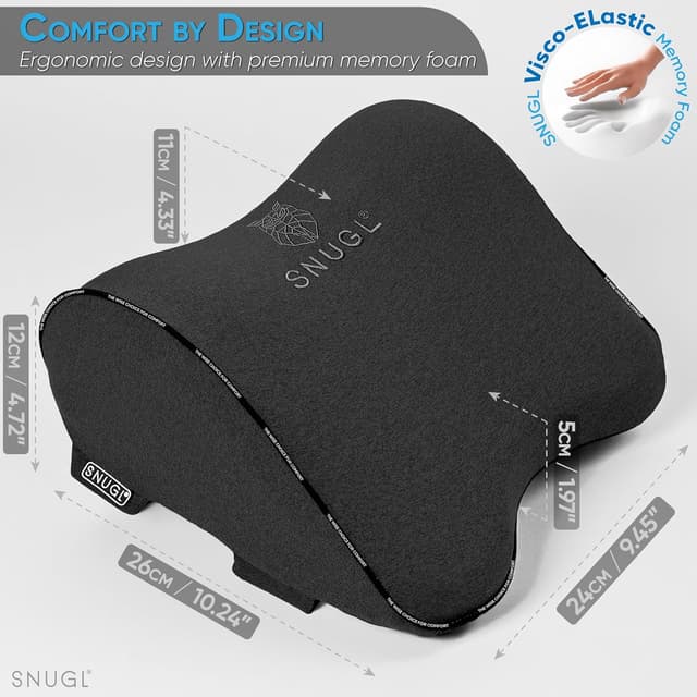 Thumbnail 2 de SNUGL Car Neck Support Pillow memory foam travel cushion