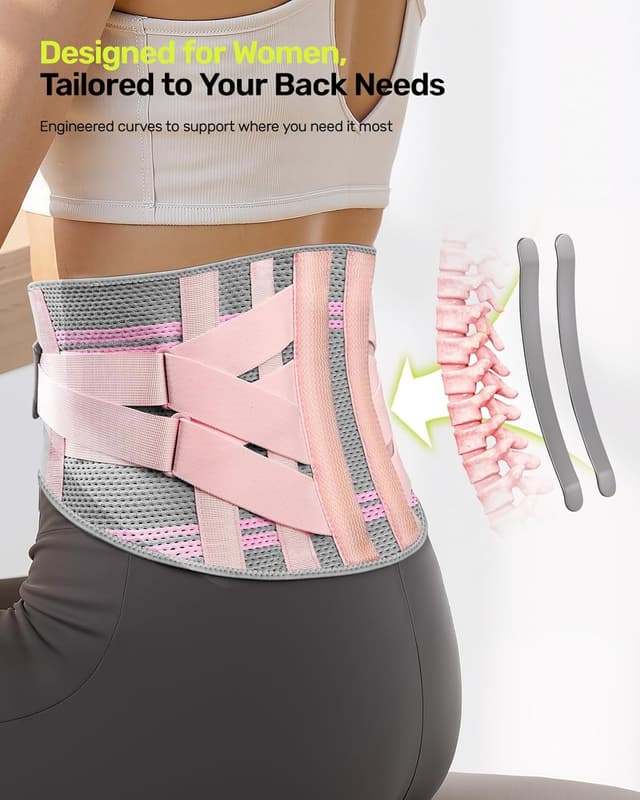 Thumbnail 5 de Rückenstützgürtel für Damen XXL Rosa