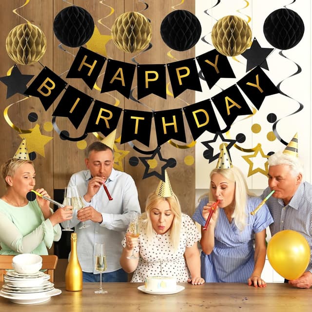 Thumbnail 4 de Meowtastic Birthday Decorations Banner with Stars ๐