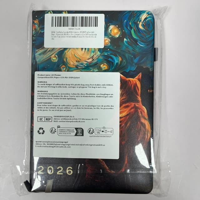 Thumbnail 6 de Lusibaka Agenda 2026 semainier A5 — 424 pages (21 x 14,5 cm) carnet de planning hebdomadaire