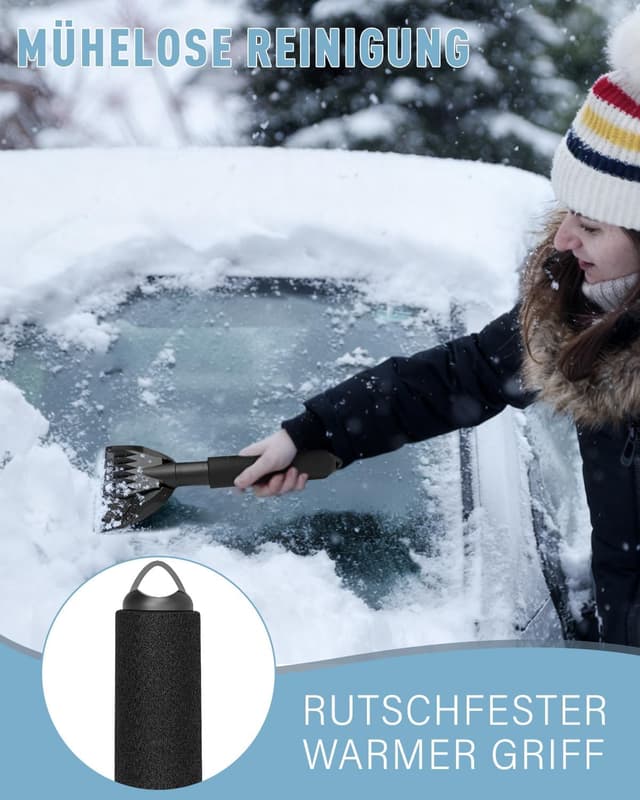 Thumbnail 4 de HOAMZ Eiskratzer Auto 2025 Scheibenkratzer mit Eisbrecher Funktion