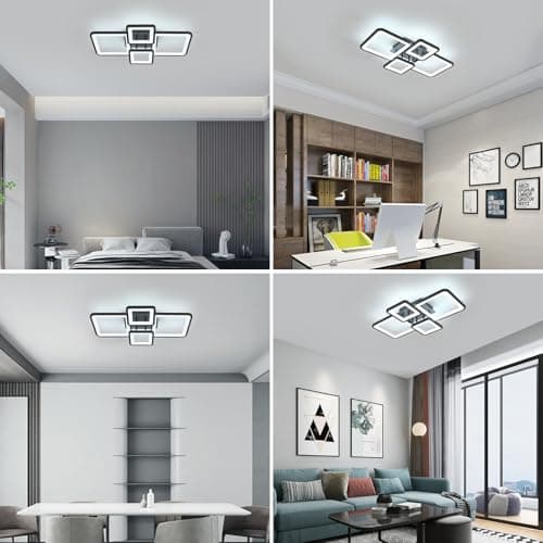 Thumbnail 6 de Mckalen Plafón LED Cuadrado 56W ⛽ Luz Cálida para Sala