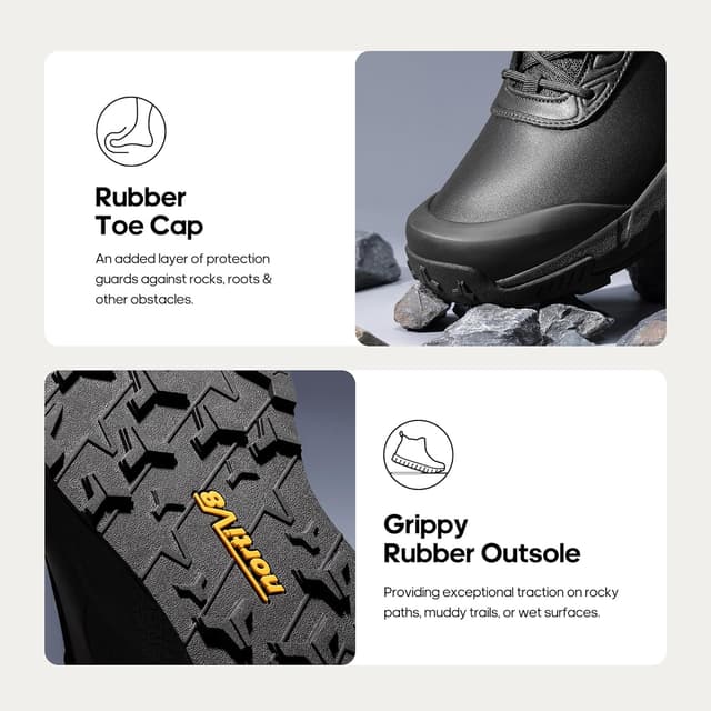 Thumbnail 4 de NORTIV 8 Men's Waterproof Tactical Work Boots