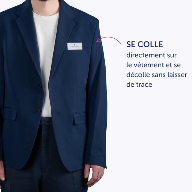 Thumbnail 2 de Avery 540 badges adhésifs en soie Laser