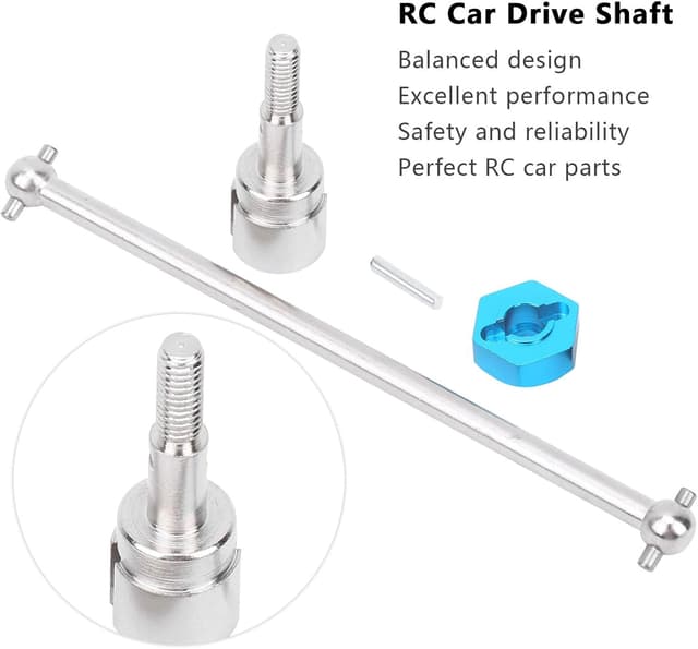 Thumbnail 1 de Dilwe RC Drive Shaft 5mm Universal Metal Hub Adapter