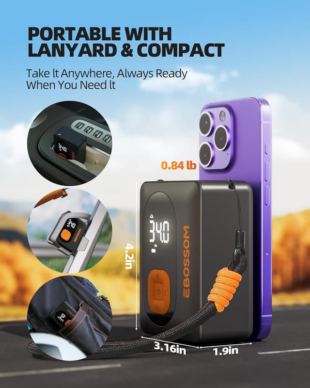 Thumbnail 3 de EBOSSOM Bomba de aire eléctrica 10 bar