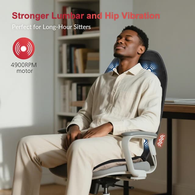 Thumbnail 2 de COMFIER Back Massager Seat Cushion 10-motor