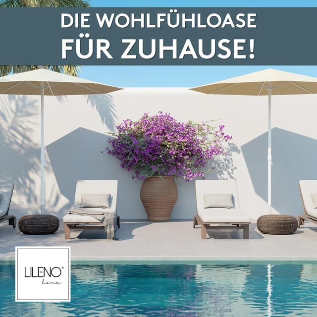 Thumbnail 5 de LILENO HOME Kissen 188 x 60 x 5 cm Buchstaben anthrazit