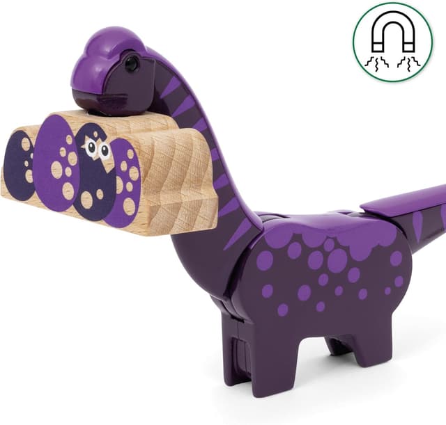 Detalle de BRIO World 36094 Dinosaurier-Abenteuer-Set für Kinder ab 3 Jahren (Zugset)