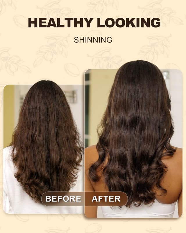 Detalle 2 de Yoken Organic Argan Oil for Hair (USDA Pure, 4 Fl Oz) — cold-pressed argan oil for hair, scalp, face & skin