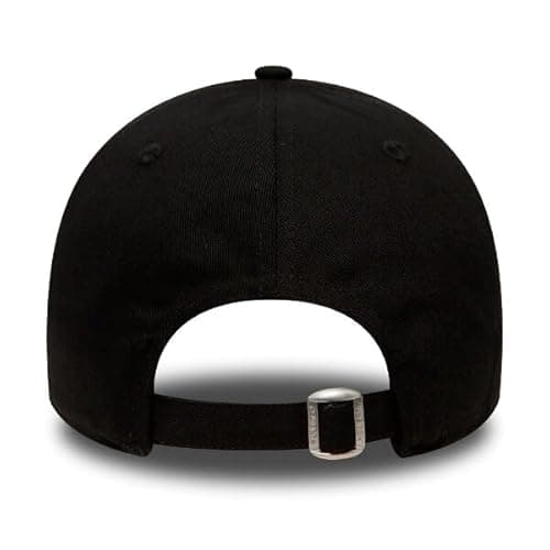 Detalle de New Era 9FORTY Yankees de algodón (hombre) en negro, talla única