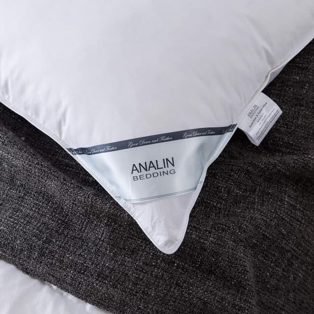 Thumbnail 5 de ANALIN Goose Feather Down Pillows 1100g pack