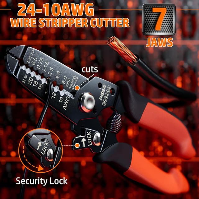 Thumbnail 4 de PEBA Kit Crimpadora 0,08-10,0 mm² alicates crimpado