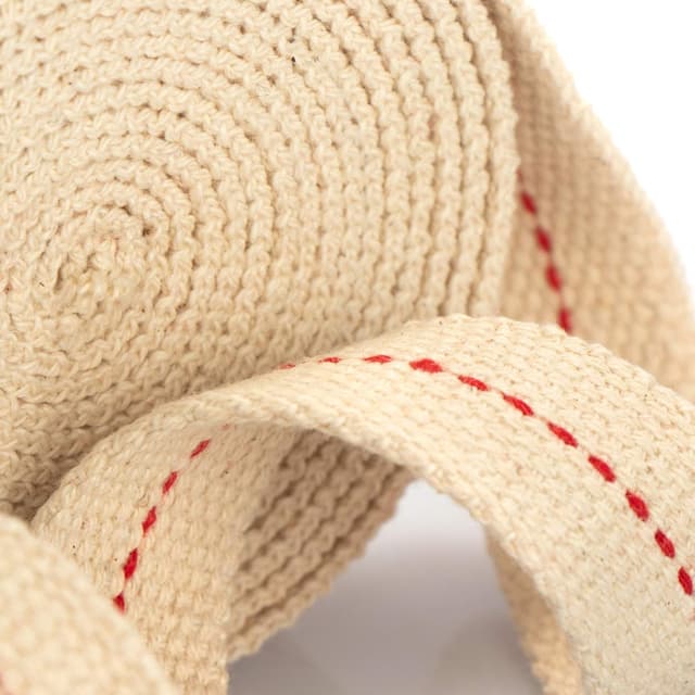 Detalle de COM-FOUR® mèche de rechange pour lampes à huile et torches de jardin (500 cm x 20 mm)