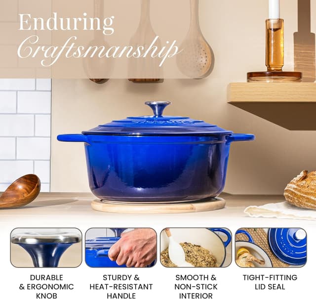 Thumbnail 6 de Nuovva Cast Iron Pot 5-Quart