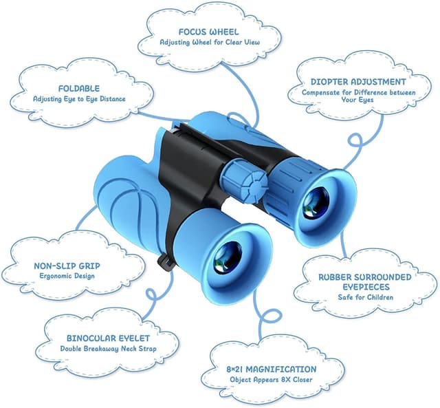 Detalle de Kizplays Fernglas 8x21 für Kinder